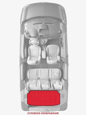ЭВА коврики «Queen Lux» багажник для Citroen C4 Aircross